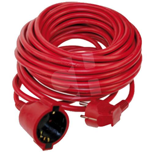 Alargador eléctrico 25 metros con cable rojo comprar online alargador