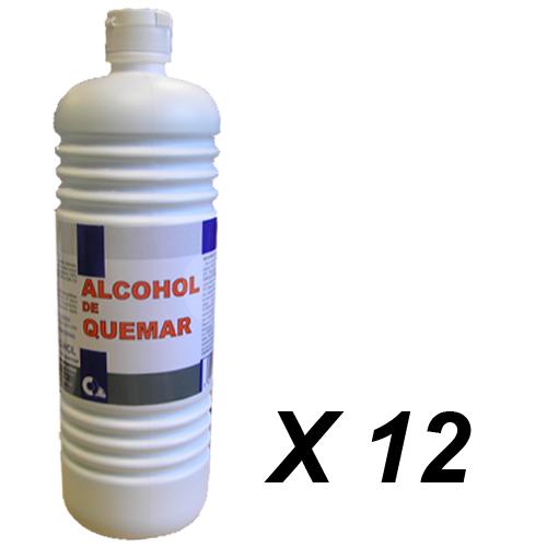 ALCOHOL DE LIMPIEZA Y QUEMAR SIN METANOL 1 LT (UNEX) - Drolim