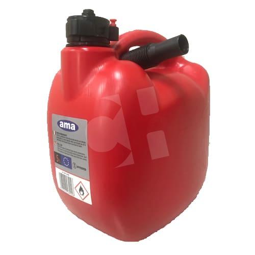 BIDON ROJO HIDROCARBUROS 5LTS