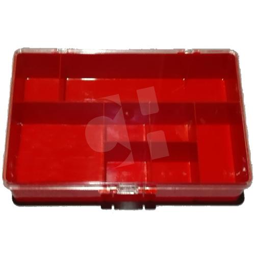 CAJA PLASTICO 8 COMPART. 295X190X60