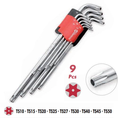 JGO LLAVES TORX T10-T50