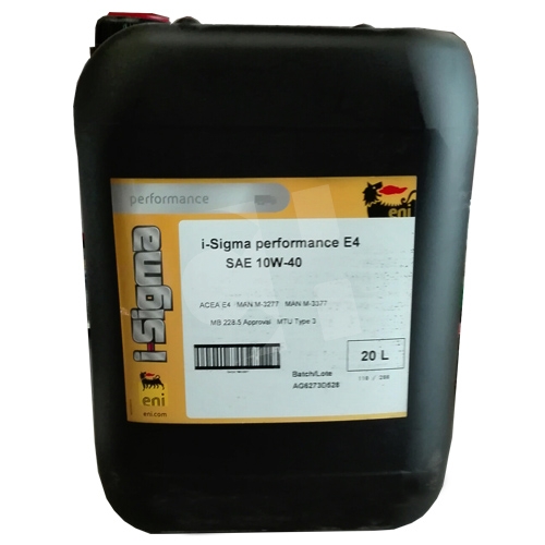 ACEITE ENI I SIGMA PERFORMANCE E4 10W40 (20 L)