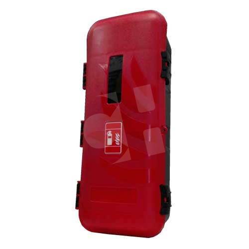 ARMARIO PORTAEXTINTOR ROJO C/VISOR  6KG