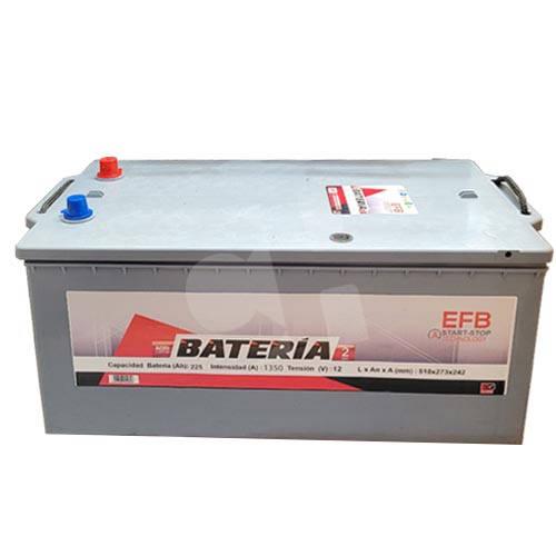 BATERIA EFB 12V 225AH 1350A + IZQ