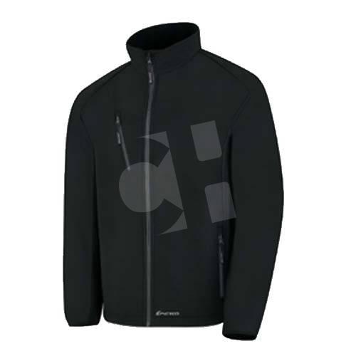 CAZADORA SOFT SHELL NEGRO CUARZO T-XL