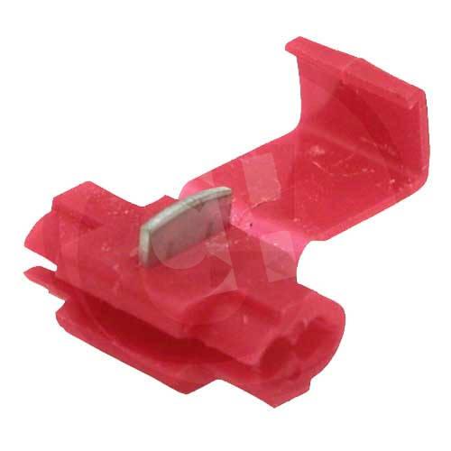 CONECTOR CABLE DERIVACION 0,4-0,75 ROJO