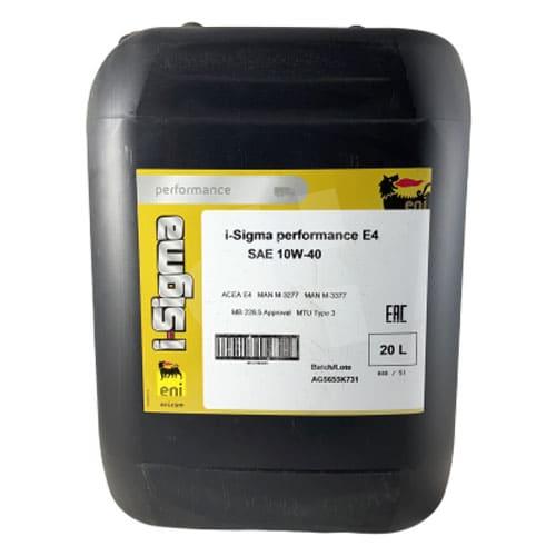 ENI I SIGMA PERFORMANCE E4 10W40 (20 L)