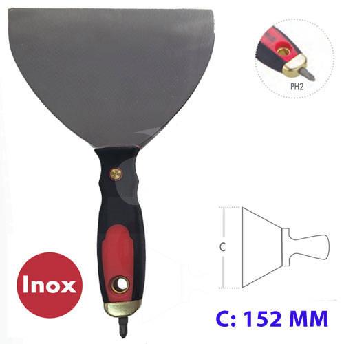 ESPATULA INOX M.BIMAT 150 MM PUNTA PH2