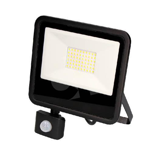 FOCO PROYECTOR LED 50W CON SENSOR 6400L