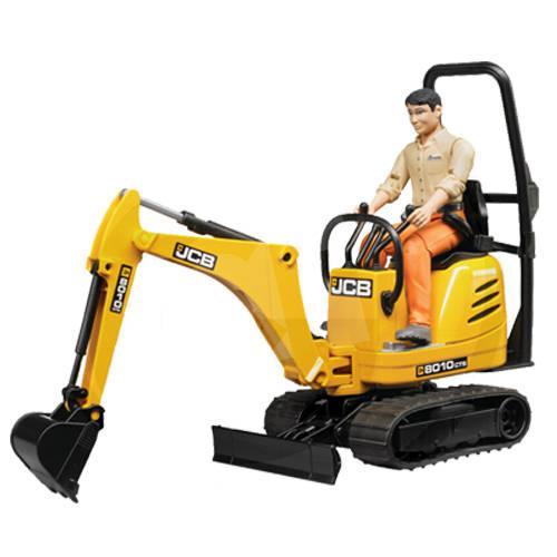 MINI EXCAVADORA +OBRERO JCB 8010 CTS